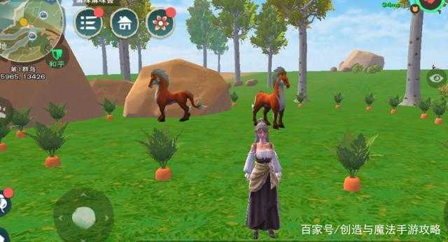 创造与魔法胡萝卜宝库大揭秘，探秘最密集胡萝卜产地